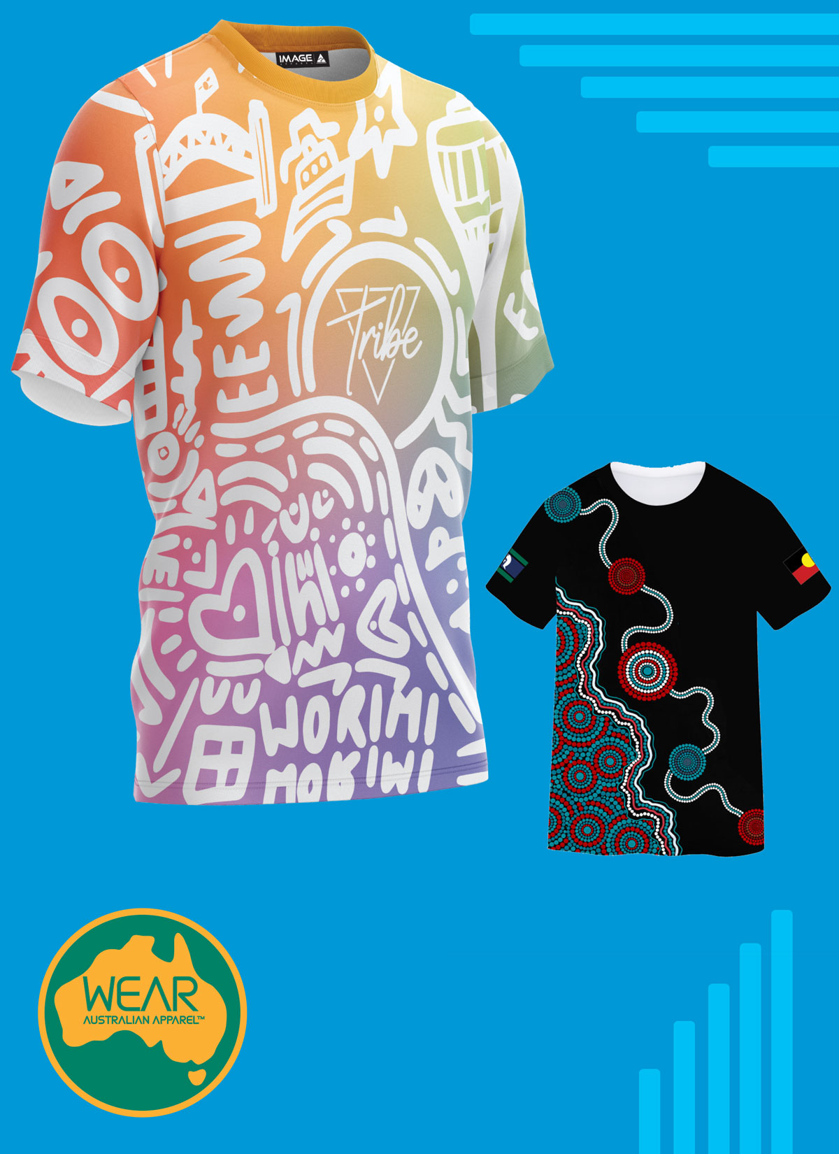 Custom Printed T-Shirts - Australian Made